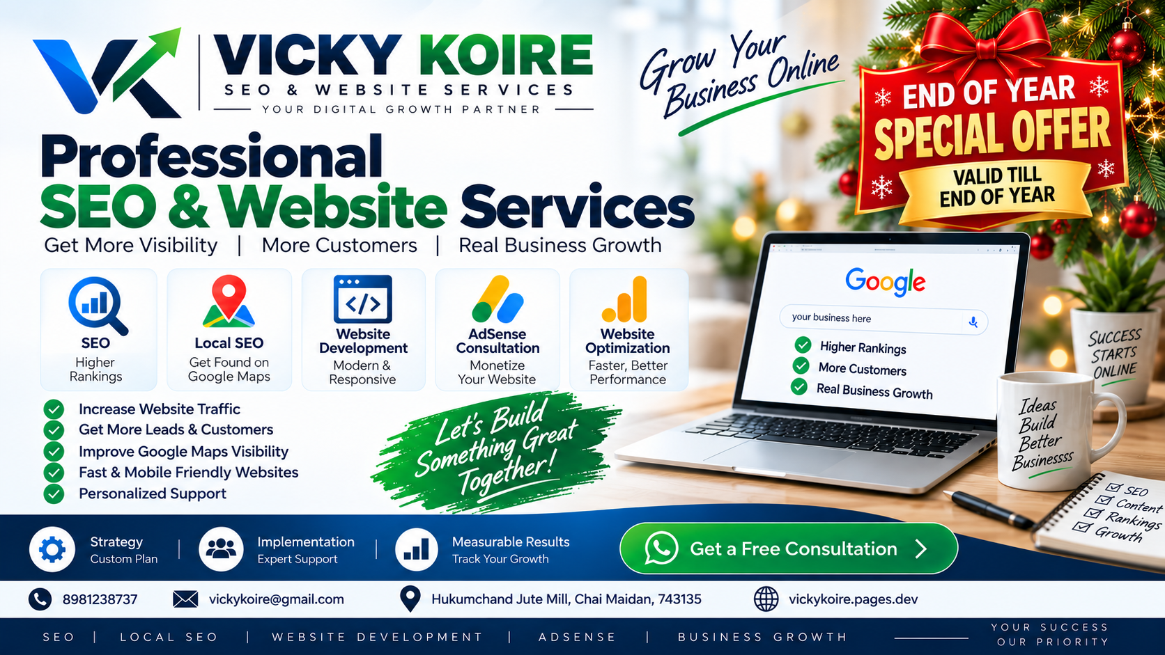 Website development project